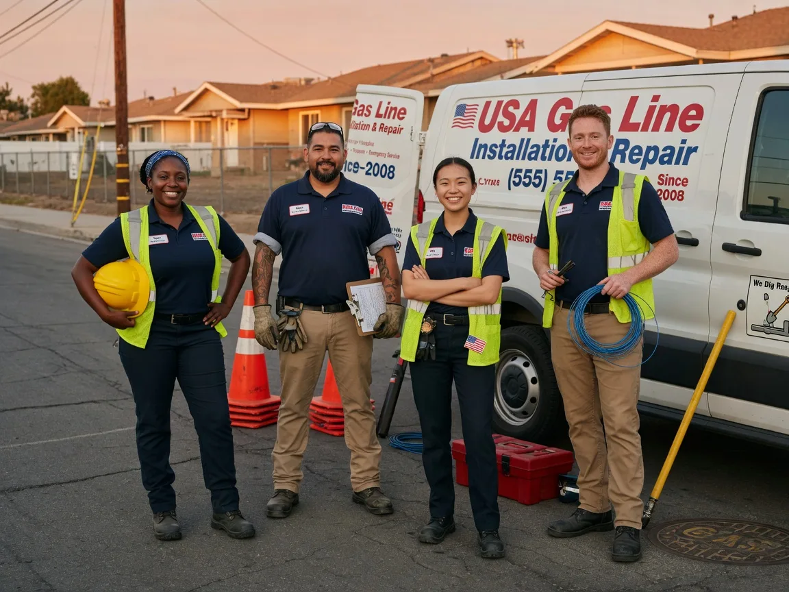 Gas Line Installation company in Forestville, PA